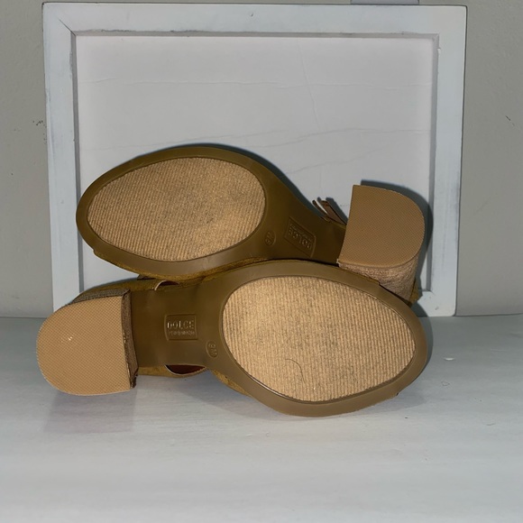 Dolce by Mojo Moxy Women Size 9M Open-Toe Suede Ankle Boots - Picture 8 of 9